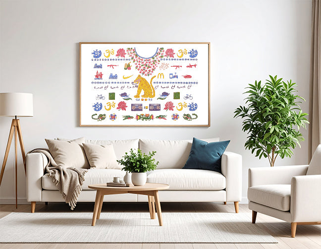 Balam Huipil Remix Limited Edition Print